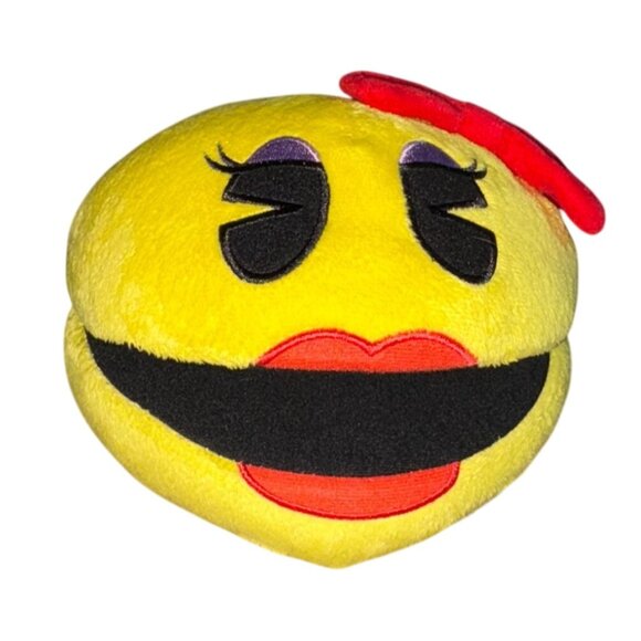 Toy Factory Namco Mrs. Pac-man Plush-6 in-Guc - Picture 1 of 4
